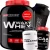 Kit Whey Protein 2kg + Bcaa + Creatina + Shaker