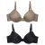 Kit com 2 sutiãs delrio em microfibra sensitive com bojo com aro 42875