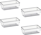 Kit com 4 Potes organizador Modular Acrimet para Gavetas