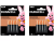 Kit com 8 Unidades de Pilha Alcalina AAA Duracell