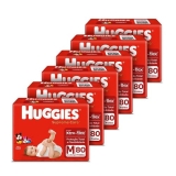 Kit de Fraldas Huggies Hiper Supreme Care M – 480 Unidades