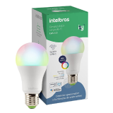 Smart Lâmpada Inteligente Intelbras EWS 407 com 16 milhões de cores Casa Inteligente Wi-Fi