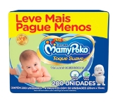 Lenço Infantil Mamypoko Com 200 Toque Suave, MAMYPOKO, Branco, 200 Unidades