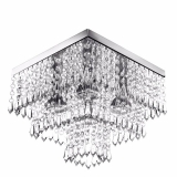 Lustre De Cristal Acrilico Sweetcrillic 30×30 Perfeito!!