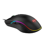 Mouse Gamer Havit RGB, Conexão USB, 3200DPI, 7 Botões, Preto – MS1006