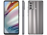 Smartphone Motorola Moto G60 128GB Prata 4G – 4GB RAM Tela 6,8” Câm. Tripla + Selfie 32MP