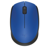 Mouse sem fio Logitech M170 com Design Ambidestro Compacto, Conexão USB e Pilha Inclusa – Azul
