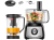 Multiprocessador de Alimentos Mondial Preto – Turbo Chef MPN-01-B 5 Funções 1000W