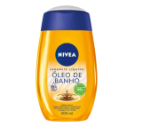 NIVEA Sabonete Líquido Óleo de Banho 200ml – Com 55% de óleos naturais, produz espuma cremosa e proporciona hidratação intensa, maciez e cuidado único com a pele