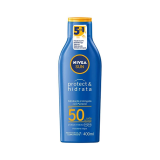 Protetor Solar NIVEA SUN Protect & Hidrata FPS50 200ml, Nivea