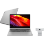 Notebook Lenovo Ultrafino Ideapad 3 AMD Ryzen 5 8GB 256GB SSD Linux 15,6″ Prata + Webcam Lenovo 300 Full HD 1080p