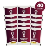 Pack com 40 pacotes de Figurinhas Copa do Mundo – Qatar 2022