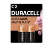 Duracell Pilha Alcalina C Média Duracell Com 2 Unidades