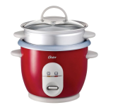 Panela Elétrica Oster, de Arroz Facile Vermelho, 350W, CKSTRC4723