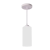 Pendente Luminária Track Clear 01 Lâmpada E27 Design Moderno Quarto Sala Balcão
