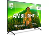 Smart TV 55” 4K D-LED Philips 55PUG7908/78 – IPS Wi-Fi Bluetooth Google Assistente 4 HDMI