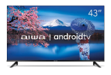 Smart TV Aiwa 43”, Android, Full HD, Borda Ultrafina, HDR10, Dolby Áudio – AWS-TV-43-BL-02-A
