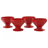 Jogo de Taças para Sobremesas 150ml – 4 Peças Vemplast Caribe