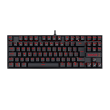 Teclado Gamer Redragon Kumara Red Mecânico ABNT2 Switch Outemu Brown K552-2 PT-Brown, UNICO