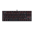 Teclado Gamer Redragon Kumara Red Mecânico ABNT2 Switch Outemu Brown K552-2 PT-Brown, UNICO
