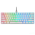 Teclado Mecânico Gamer Motospeed CK61 RGB, Switch Outemu Red, Branco