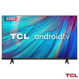 Smart TV TCL LED HD 32″ Android TV com Google Assistant e Borda Slim e Wi-Fi – 32S615
