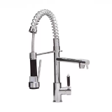 Torneira para Cozinha Gourmet Dupla de Mesa – com Monocomando Cromada Nell AM-2679