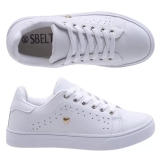 Tênis Casual Feminino Sbelta Cano Curto Conforto Dia a Dia