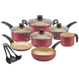 Jogo de Panelas Antiaderentes 10 Peças Cereja Magnific Panelux