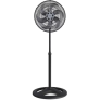 Ventilador de Coluna Oscilante Turbo 6 Pás 40cm – Preto / Cinza – Ventisol
