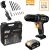 WAP Parafusadeira E Furadeira Com Impacto Bpfi 12K4 A Bateria Li-Íon De 12V Torque 18 Níveis Sem Fio Maleta E Kit De 13 Acessórios Bivolt