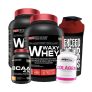 Kit 2x Whey Protein 900g + Colágeno + Bcaa + Coqueteleira