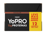 YoPRO Bebida Láctea UHT Chocolate 15g de proteínas 250ml – 12 unidades
