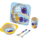 Zoop Toys Kit De Refeição Bolofofos Com 5 Peças