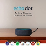Echo Dot (3ª Geração): Smart Speaker com Alexa – Cor Preta