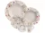 Aparelho de Jantar e Chá 20 Peças Tramontina – Porcelana Branco Redondo Ana Clara