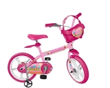 Bicicleta Aro 14″ Sweet Game, Bandeirante, 3030, Rosa
