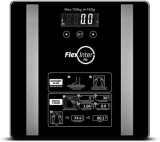 Flex Inter Balança Digital Corporal Com Bioimpedância Simple Preta – FlexInter