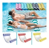 Boia Rede Piscina Cama Flutuante Deitado Reclinável Inflável