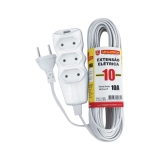 EXTENSÃO CABO PL 2X0,75 10 METROS BRANCA 103 – MEGATRON