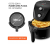 Fritadeira Elétrica sem Óleo/Air Fryer Mondial – Family AF-35-BF Preta 3,5L com Timer