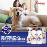 Desinfetante Lysoform Pets Suave 1 litro, Unica