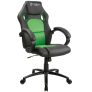 Cadeira Gamer Husky Gaming Snow, Preto e Verde, Cilindro de Gás Classe 4, Base em Metal, Roda em Nylon – HGMA018