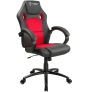 Cadeira Gamer Husky Gaming Snow, Preto e Vermelho, Cilindro de Gás Classe 4, Base em Metal, Roda em Nylon – HSN-BR