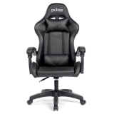Cadeira Gamer PCTop Strike 1005, até 120Kg, com Almofadas, Reclinável, Preto e Preto – 1005