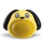 Caixa de Som Portátil Tectoy TT-M818A Sound Toon Bluetooth Cachorro Lulu Amarelo
