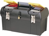 STANLEY Caixa Plástica de Ferramentas com Bandeja Serie e Fechos Metálicos 19 1/4 Pol. 19-013