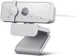 Webcam Lenovo 300 Full HD Com 2 Microfones Integrados 1080p 30fps USB Cinza Claro GXC1E71383