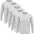 Kit 5 Camisetas Manga Longa Masculinas Slim Algodão 30.1 Zaroc