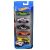 Pacote 5 Carros Sortidos, Hot Wheels, Mattel – não é possível escolher as cores